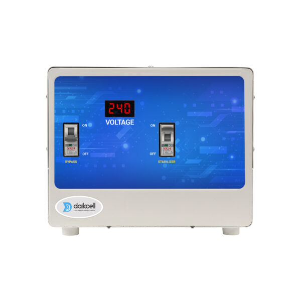 daikcell 10 KVA COPPER 170V-350V Mainline Heavy Duty Voltage Stabilizer For Home 8000W for Single Phase - DSR037