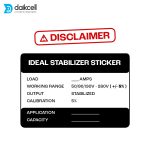 daikcell 10 KVA 130V-300V Mainline Heavy Duty Voltage Stabilizer for Home 8000W - 40 Amps Load - Single Phase - DSR017 - White