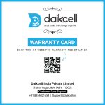 daikcell 10 KVA 130V-300V Mainline Heavy Duty Voltage Stabilizer for Home 8000W - 40 Amps Load - Single Phase - DSR017 - White