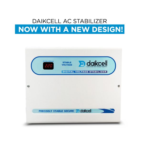 4 KVA 90V-300V Digital Voltage Stabilizer for All Inverter and Non-Inverter AC along with Digital Display & Intelligent Time Delay System Upto 1.5,Ton AC - 3200W