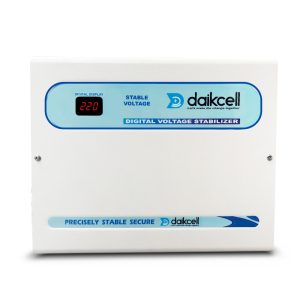 daikcell 5000VA 130V-300V Automatic Voltage stabilizer for Washing Machine, Microwave Oven and Treadmill 4000W - 5 Year warranty - DSR052