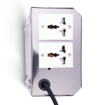 daikcell 500 watt 220v to 110v digital stepdown transformer voltage converter for US appliances in India - 5 Years Warranty - DSR034 - Silver