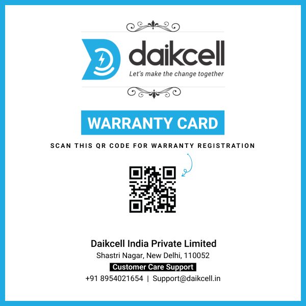 daikcell 2 in 1 Combo inbuilt Lithium-ion Inverter Battery for Home  | Pure Sinewave 1100 VA/12V | 1280 Wh with 15 Year Life | Wall-Mountable with 5 Years Warranty - Li1280 - 1KVA