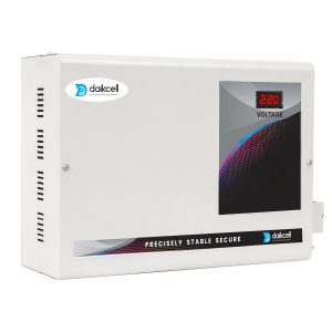daikcell 5KVA 110V-300V Automatic Voltage Stabilizer for Electric Vehicle Charger Power Supply for All 3/4 EV Wheeler - 4000W - 20 Amps - 5 Year Warranty - DSR042
