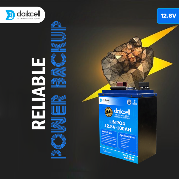 daikcell Chargon 12.8V Lithium ion Inverter Battery for Home | Solar Compatible | 1280 Wh with 15 Year Life | More Backup Than 180Ah+ Acid Battery | Works with Any Normal Inverter | 1+4 Years Warranty